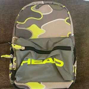 EUC~Camouflage Soft Double Zippered/Front Zippered Pocket Lunch Bag